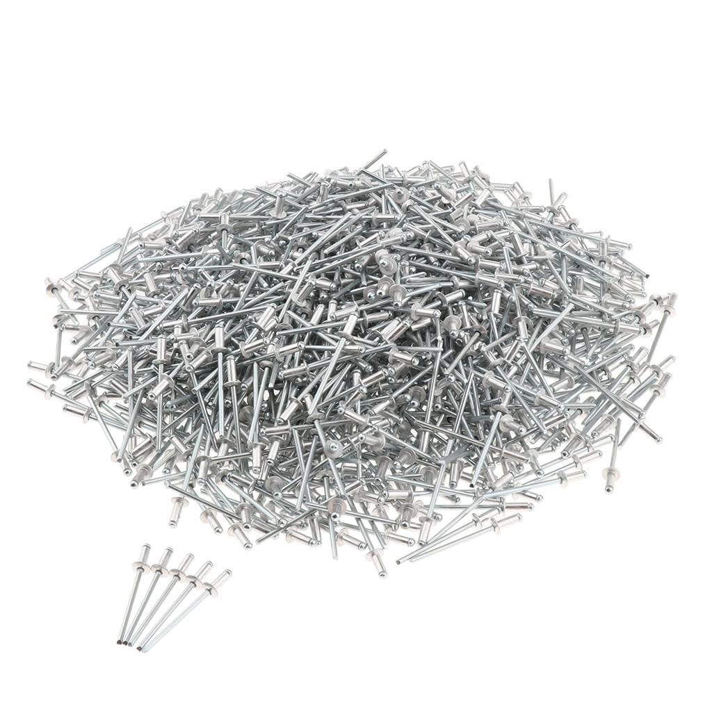 Open End Rivet Aluminum Round Dome Head Decorating Fastener Nails ...
