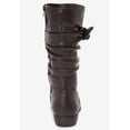 thumbnail image 2 of Comfortview Heather Wide Calf Slouch Boot Mid Calf Women's Winter Shoes (Wide Widths Available), 2 of 6