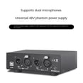thumbnail image 2 of 48V USB Dual Mixed Output Phantom Power Supply for Condenser Microphones Music Recording Equipment, 2 of 4