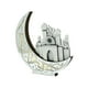 thumbnail image 5 of Lámpara de mesa de madera con luz de luna y adorno de Ramadán, elegante lámpara de luna para Blanco, 5 of 9