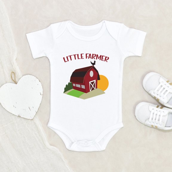 Ranch Baby Clothes - Little Farmer Baby Clothes - Newborn Baby Clothes - Barn Baby Clothes