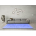 thumbnail image 3 of Ahgly Company Indoor Rectangle Oriental Blue Industrial Area Rugs, 2' x 4', 3 of 4