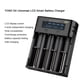 thumbnail image 4 of D4 LCD 18650 Cargador de batería 4 ranuras para 18650 21700 26650 Batería de litio AA AAA Nimh Eccomum  Adaptador de corriente, 4 of 7