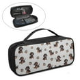 thumbnail image 2 of Jiueut Dachshund Stethoscope Storage Bag Dog Paw Stethoscope Case for Nurse and Doctor Handle Bag with Stethoscope Removable Storage Bags with Zipper Storage Bag Organizer, 2 of 7
