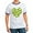 Navy/White, variant on CafePress - Ginkgo Leaf Heart Ringer T - 100% Cotton Ringed T-Shirt