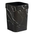 thumbnail image 6 of FOMIYES Garbage Container Black Plastic 1Set Bathroom, 6 of 8
