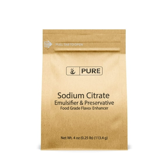 Pure Original Ingredients Sodium Citrate 4 oz Preservative & Emulsifier for Molecular Gastronomy