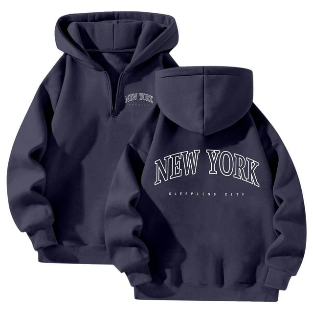 Women's Casual Zip Up Hoodie With Bow Print Pullover Sweatshirt For Daily Wear Spring Fall Winter Basic Outerwear
