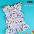 thumbnail image 5 of HQREA Dog Dresses for Large Dogs Girl Summer Floral Wedding Princess Costume for Female Dogs, 5 of 6