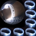 thumbnail image 6 of 200 Pcs Led Glow Bracelets Wristbands Glow In The Dark Party Supplies Neon Light Up Bracelet Wedding Party Decor, 6 of 10