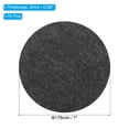 thumbnail image 2 of Uxcell 7 Inch Diameter Lamp Base Felt, 10Pack 2mm Thickness Adhesive Non-slip Anti-scratch Backed Felt, Dark Grey, 2 of 6