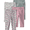 Pink Floral, variant on Baby Pants, Four-Pack, Sizes Preemie-12 Months