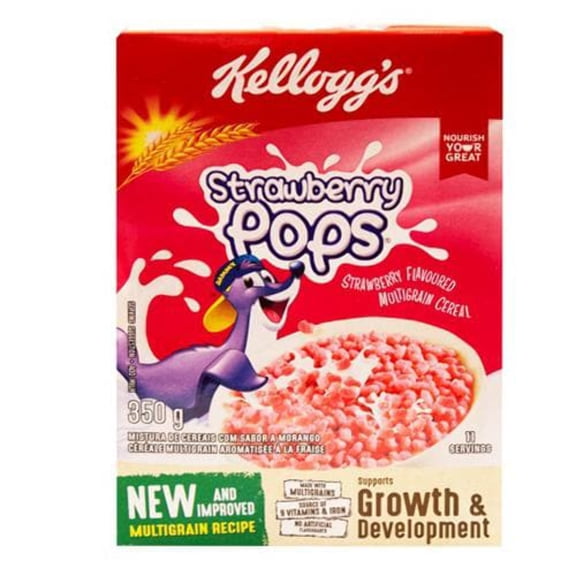 Kellogg's Strawberry Pops 350g