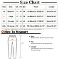 thumbnail image 3 of Womens Casual Embroidered Elastic Waist Loose Jogger Linen Pants with Pockets Wide Leg Palazzo Pants, 3 of 4