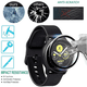 thumbnail image 3 of Piezas Compatible con Samsung Galaxy Watch Active 2 Película Protectora de 40/44 mm, Protector de Pantalla de Borde 3D, Cobertura Completa, Vidrio Templado antiarañazos y sin Burbujas, 3 of 8