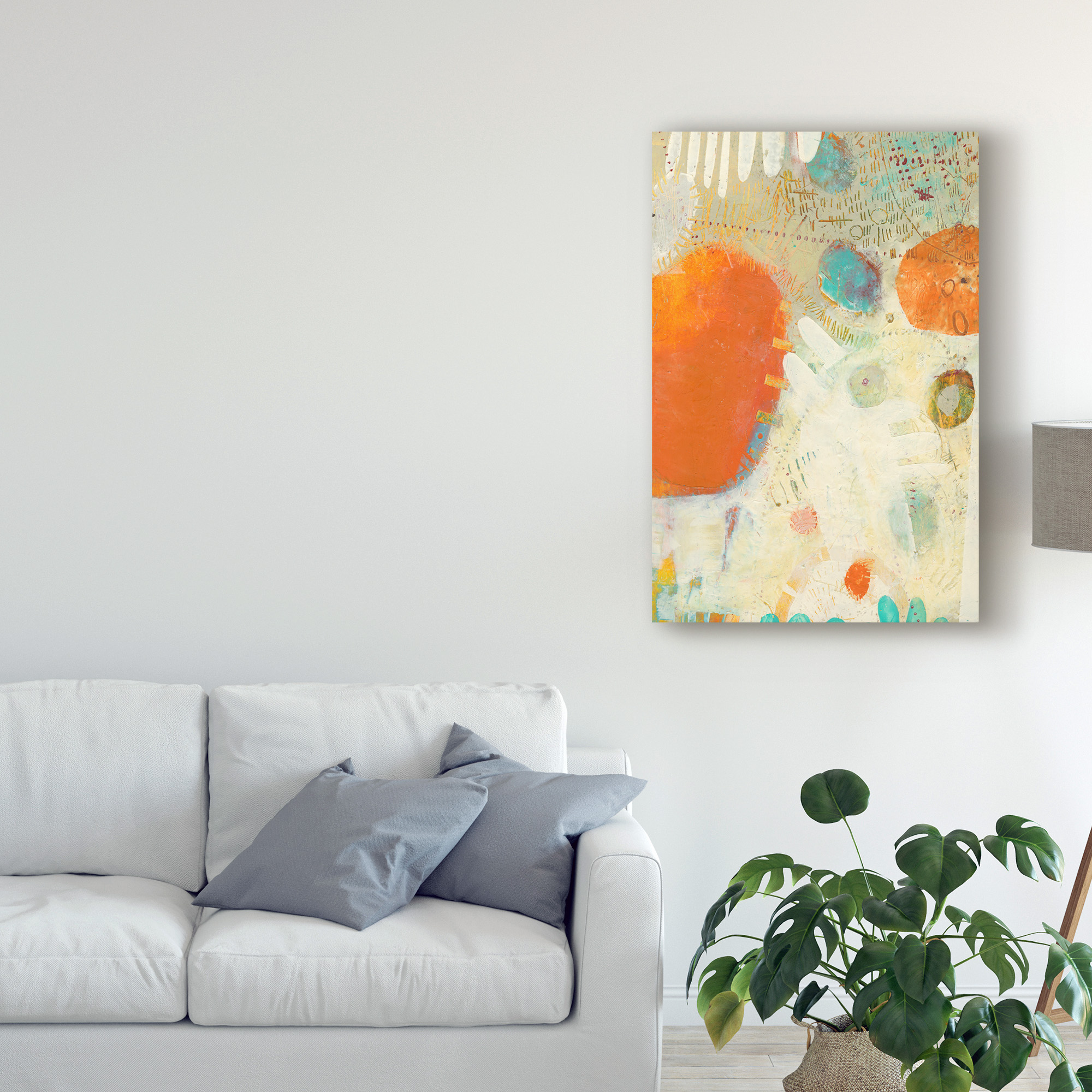 Trademark Fine Art 'Phenix I' Canvas Art by Sue Jachimiec