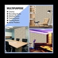thumbnail image 6 of 12 Piece Hexagonal Acoustic Panel, 12x10x 0.4Inch, Stylish Acoustic Walls and Office (Light Camel Color), 6 of 6