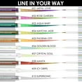 thumbnail image 6 of FOCALLURE Color Shifting Liquid Eyeliner Pen,Waterproof Eye Makeup with Highly Pigmented Metallic Multi-Reflective Finish,#06 GOLDEN BLOOD, 6 of 7