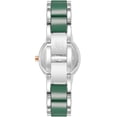 thumbnail image 3 of Anne Klein Silver-Tone Green Mother-of-Pearl Crystal Bezel Ladies Watch, 3 of 3
