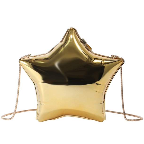 Bolso Noche para Mujer JShteea Bolso Cruzado Acrílico Fiesta dorado
