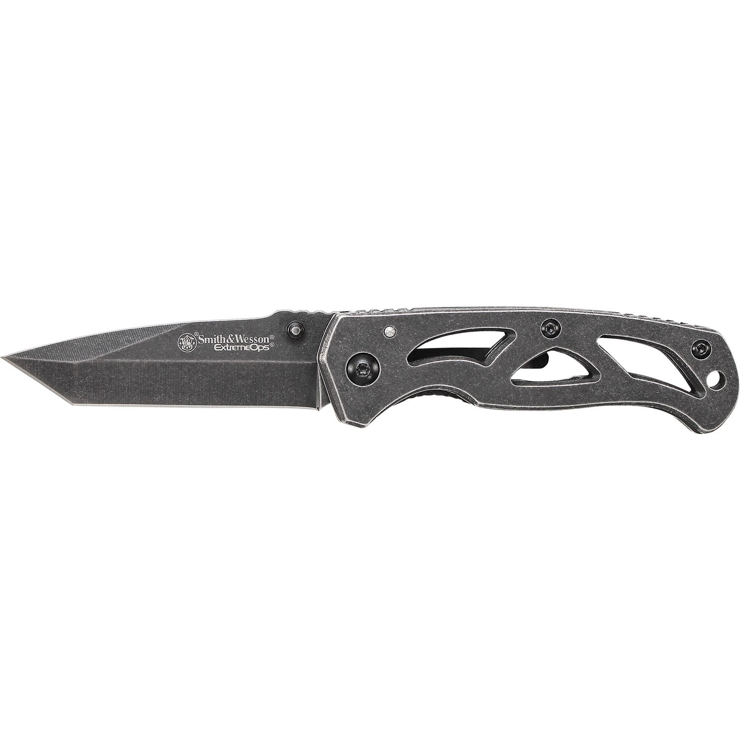 Smith & Wesson Extreme Ops Tanto SILVER Serrated CK11HS 