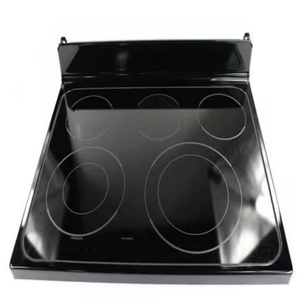 GE APPLIANCE WB62T10640 RANGETOP GLASS ASM BK - OEM PART