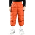 thumbnail image 6 of lcziwo Boys Girls Elastic Windproof Down Pants Winter Thick Warm Snow Pants for Outdoor, 6 of 8