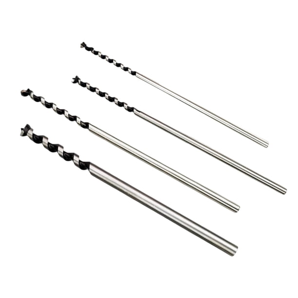 4 brocas para mortaja de agujero cuadrado HSS para máquinas de mortaja de carpintero Perforación de núcleo redondo