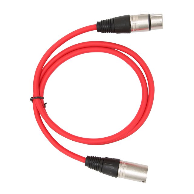 Audio Adapter Cable, Durable Microphone And Speaker Cable For Audio Mixer Yellow,Purple,Red,Blue,Green