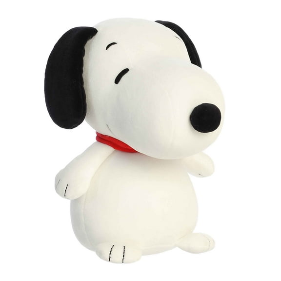 Aurora - Small White Peanuts - 8.5" Squishy Snoopy - Adorable Stuffed Animal