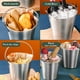 thumbnail image 4 of Accesorios de cocina, Cubitera de acero inoxidable, Cubitera creativa para champán, Cubitera para cerveza de bar, Contenedor para comida de restaurante, Papas fritas, Pollo frito, Cubitera para refrig, 4 of 6