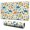 Colorful Dinosaurs Palm-1, variant on Long Mouse Pads for Desk,Colorful Dinosaurs Palm Trees Pattern Desk Mats on Top Of Desks, Desk Mouse Pad Extra Large with 3mm Non-Slip Base and Stitched Edge for Gaming,Office,Work,Home 31.5"x11.8"