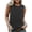 Dark Gray, variant on WREESH Women's Summer Sleeveless Tank Top Lightweight Crew Neck Loose Fit Casual Solid Tunic Blouse