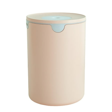 

UNLLLL New Household Atmosphere Lamp Night Water Make-up Wood Grain Humidifier Desktop Bedroom Small Spray Humidifier for Home Outdoor Car