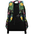 thumbnail image 3 of FORMRS Kids School Backpack Elementary Student Unisex Travel Bookbag with Reflective Stripes, Flamingo Floral Pattern, 3 of 7