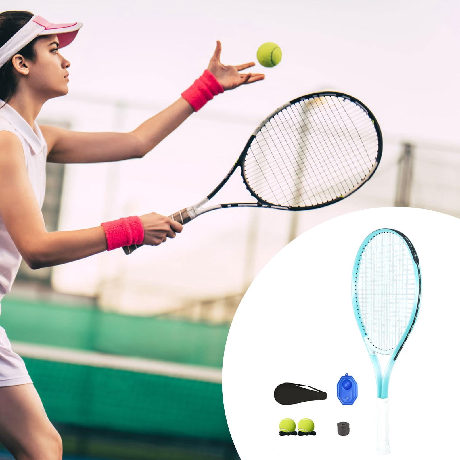 funtasica Tennis Racquet Set Practice Kit with Tennis Balls for Playground , Blue