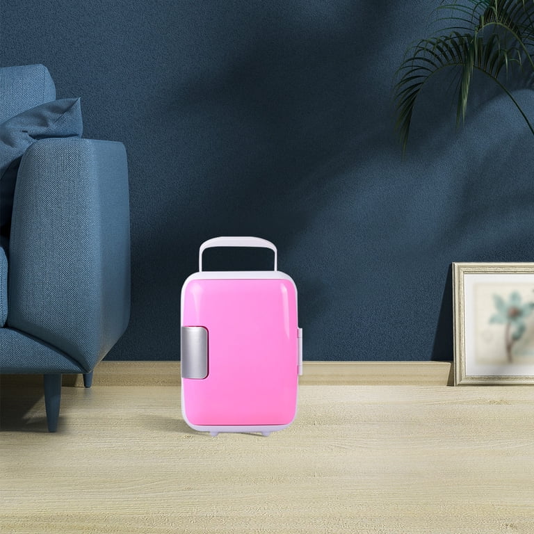 mini fridge cigarette lighter Deals of the Day! 4L Car Refrigerator Cooler and Warmer Box with 12V Cigarette  Lighter Power Cord, Portable for Drinks, Breast Milk, and Food Storage  Clearance Pink