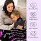 thumbnail image 5 of LHSHID to My Mom Blanket from Daughter Mom Gifts Birthday Soft Lightweight Mom Blanket as Mom Gifts Ideas from Kids for Her Birthday Blankets from Daughter for Birthday Mother‘s Day 30"x40", 5 of 8