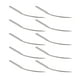 thumbnail image 3 of Paquete de 30 Agujas Industriales para de Coser de Puntada Invisible Lwx6t Silver Metal, 3 of 7