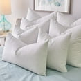 thumbnail image 2 of 1221 Bedding  Feather Pillow Inserts (Set of 2) - White 26 x 26 inches, 2 of 4