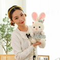 thumbnail image 2 of Cute Rabbit Plush Toy / Soft Floral Skirt Bunny Doll / Children's Birthday Gift / Christmas GiftBlue32cm Deng Xun unisex, 2 of 2