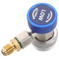 thumbnail image 2 of KAKOWELY ac adapter Copper Quick Connect AC Coupler Adapter Car Air Conditioning System Easy to Install for Car Air Conditioning Maintenance and Repair2.56"X1.97"X1.18", 2 of 5