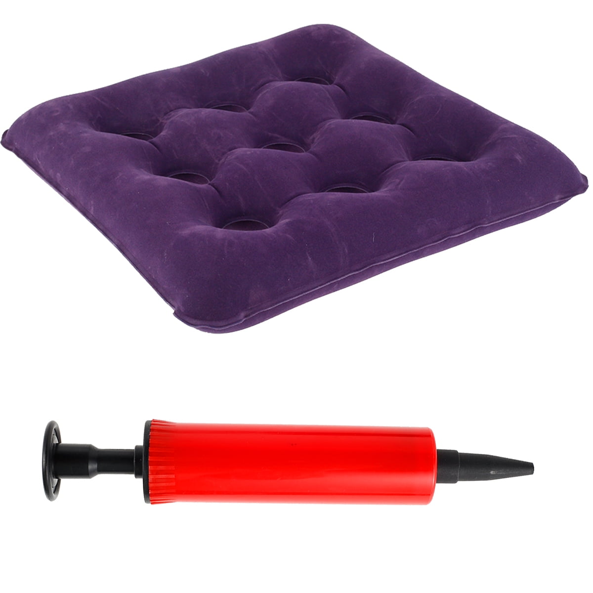 Haemorrhoids Seat Cushion Inflatable Cushion with Pump Portable Seat