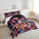 thumbnail image 4 of Exótico set de cama de setas para Niños Niñas,Plantas silvestres Borgoña Planta Todos, 4 of 7