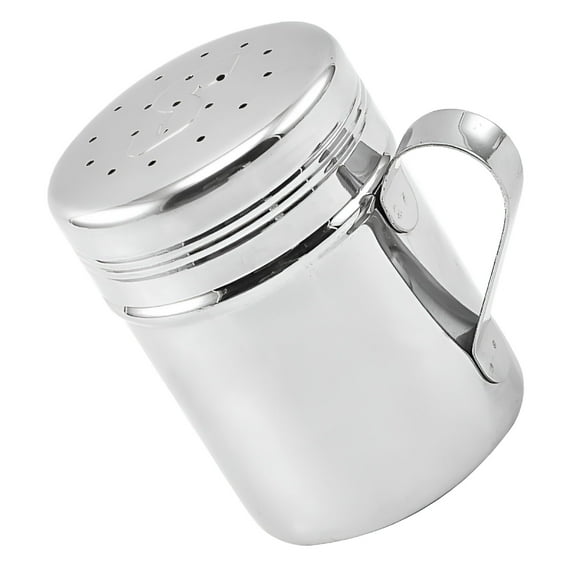 ACDANC Stainless Steel Shaker with Lid for Sugar Cinnamon Pepper Salt Seasonings Can Container Tins for Home Cafe Restaurant