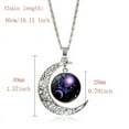 thumbnail image 3 of under $10 Cotonie 12 Constellation Moon Necklace + Earring + Bracele Gifts for Wife Girlfriend Mom Present for Women, 3 of 4