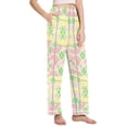 thumbnail image 2 of FORMRS Women's Pajama Pants with Pockets Soft Comfy Loungewear Sleep Bottom, Sizes S-2XL, Retro Beige Stars, 2 of 8