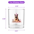 thumbnail image 5 of Happy Mother's Day German Shepherd with Sweets and Flowers at a Picnic 11oz Whiskey Glass Mug Alsatian Dog Lover Gifts Whiskey Cocktail Glasses Cup - 13005, 5 of 5