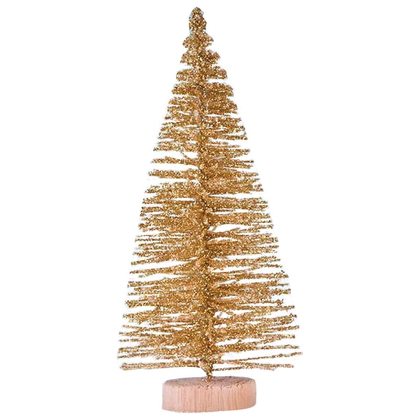 Ganfancp Simulación Planta de Navidad Árbol de Nieve Mesa de Arena Paisajismo Pvc Decoración Regalo Ofertas Del Día Sólo En Línea 1X Adorno Navideño