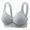 Light Gray, variant on Bras For Women Plus Size Sports Bras Bras For Women No Underwire Plus Size Lace Push Up Bra Full Coverage Wireless Comfort Bralettes Longline Everyday Bra (Light Pink,B)